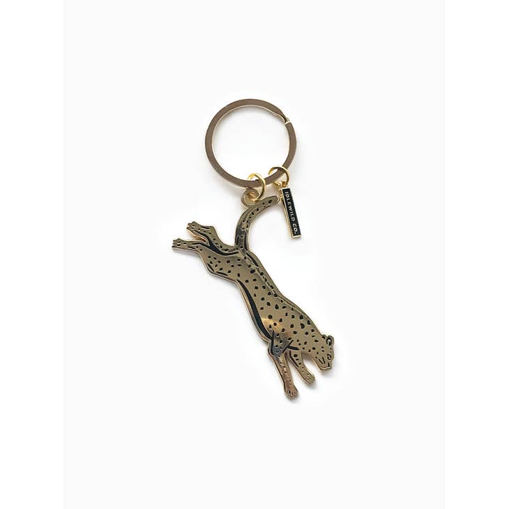 Leopard Keychain