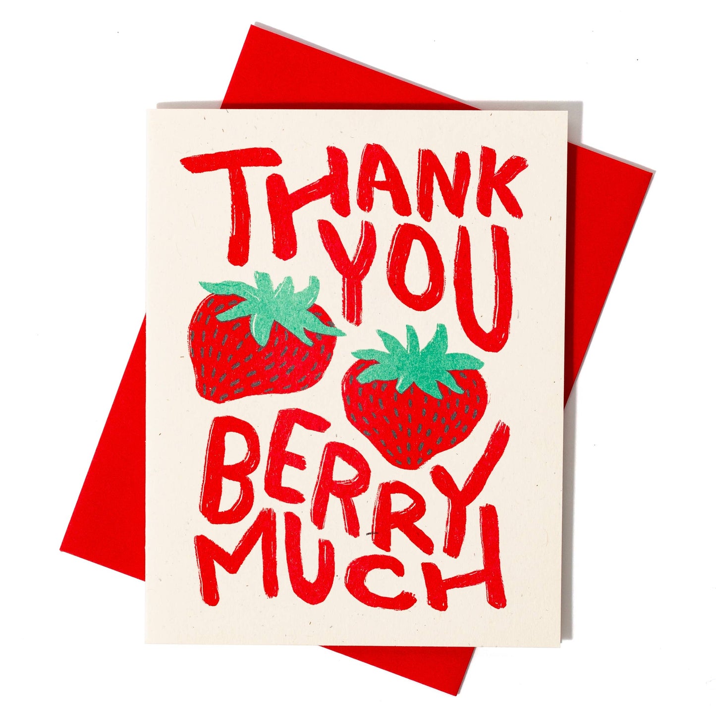 Thank You Berry Much Card