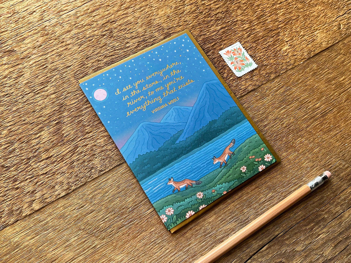 Virginia Woolf Quote Card