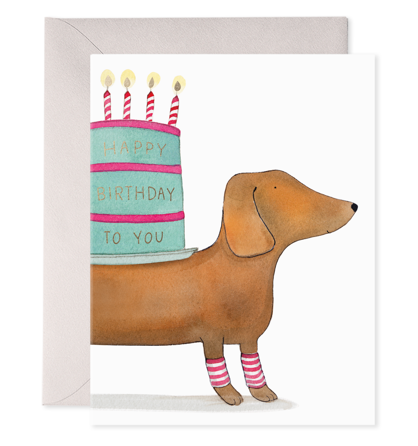 Slinky Dog Wishes Birthday Card