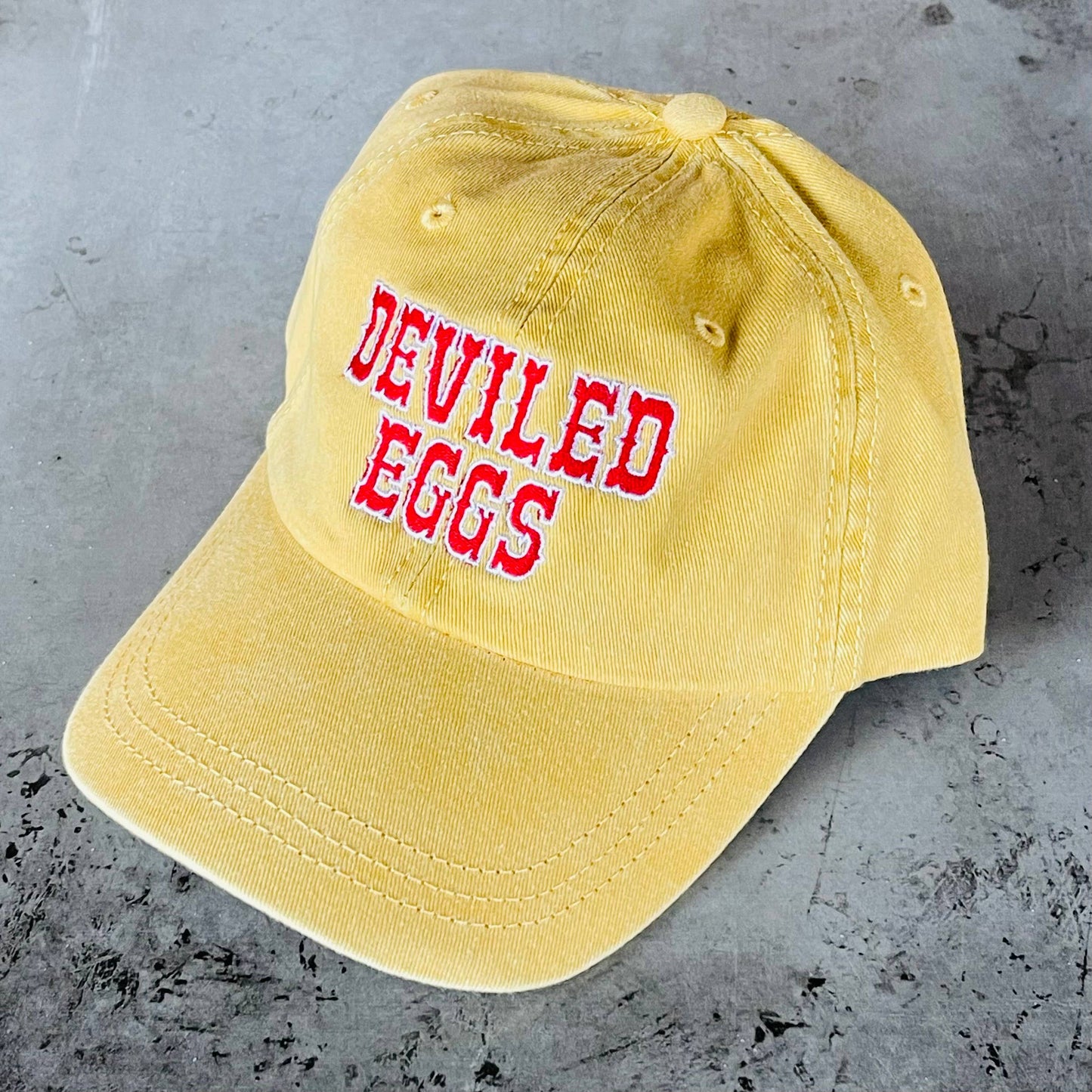 Deviled Eggs Baseball Cap Dad Hat