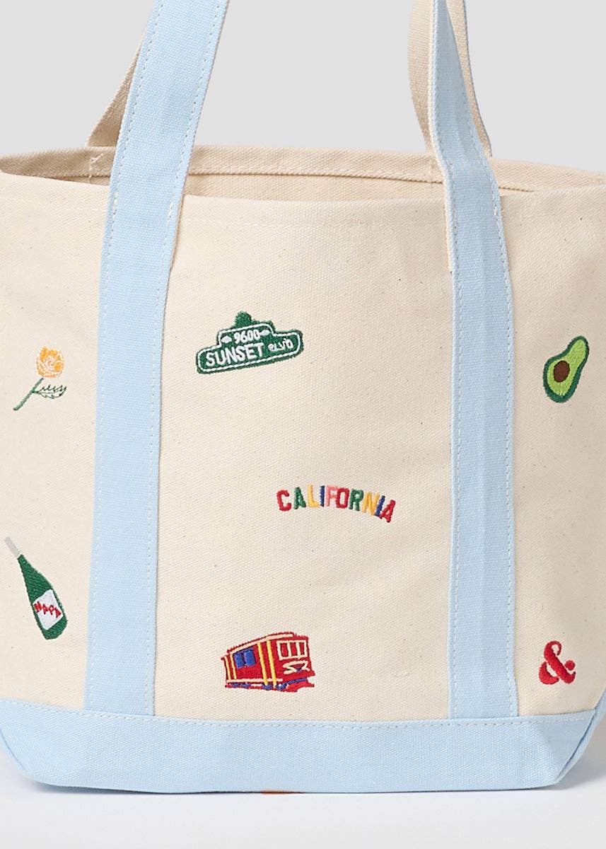 California Icons Small Tote
