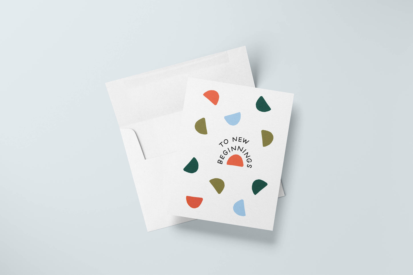 To New Beginnings Card