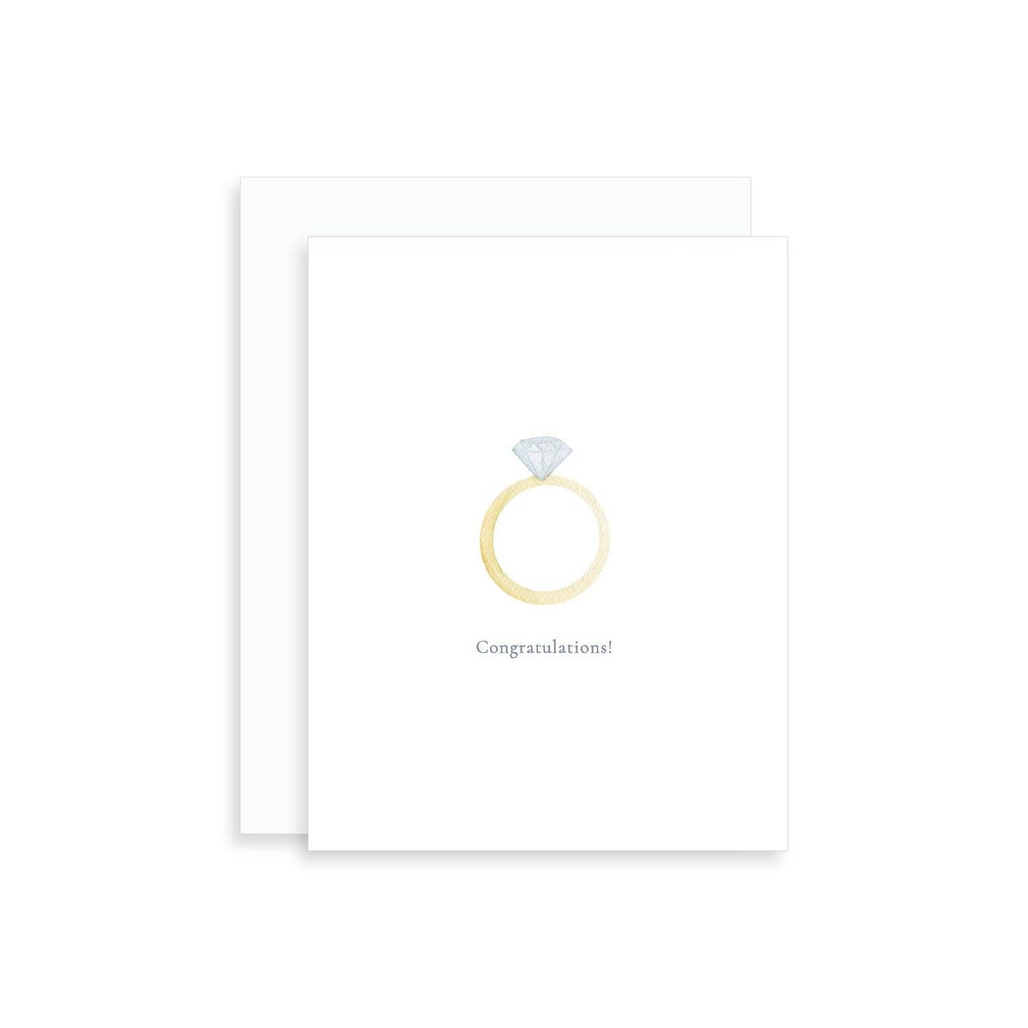 Engagement Ring Greeting Card
