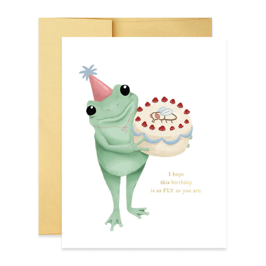 Fly Birthday Card