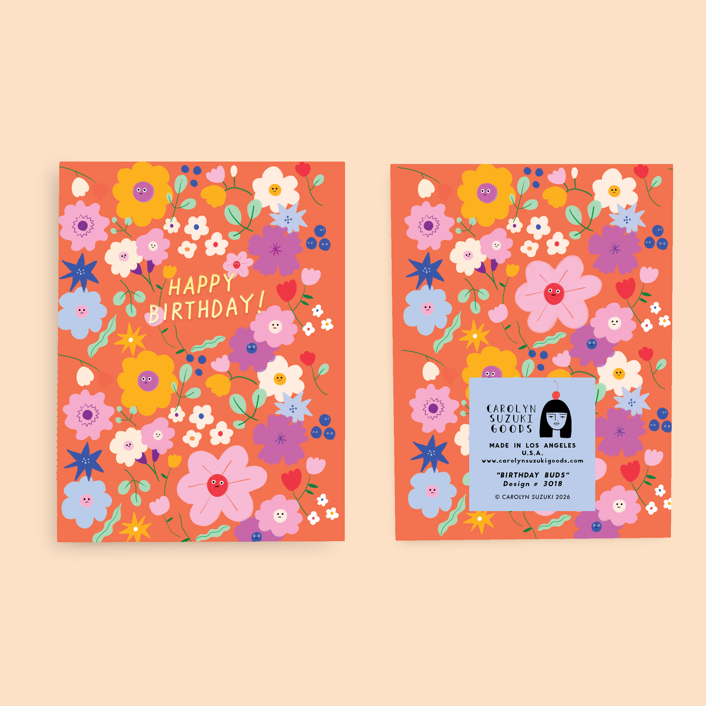BIRTHDAY BUDS - Birthday Card