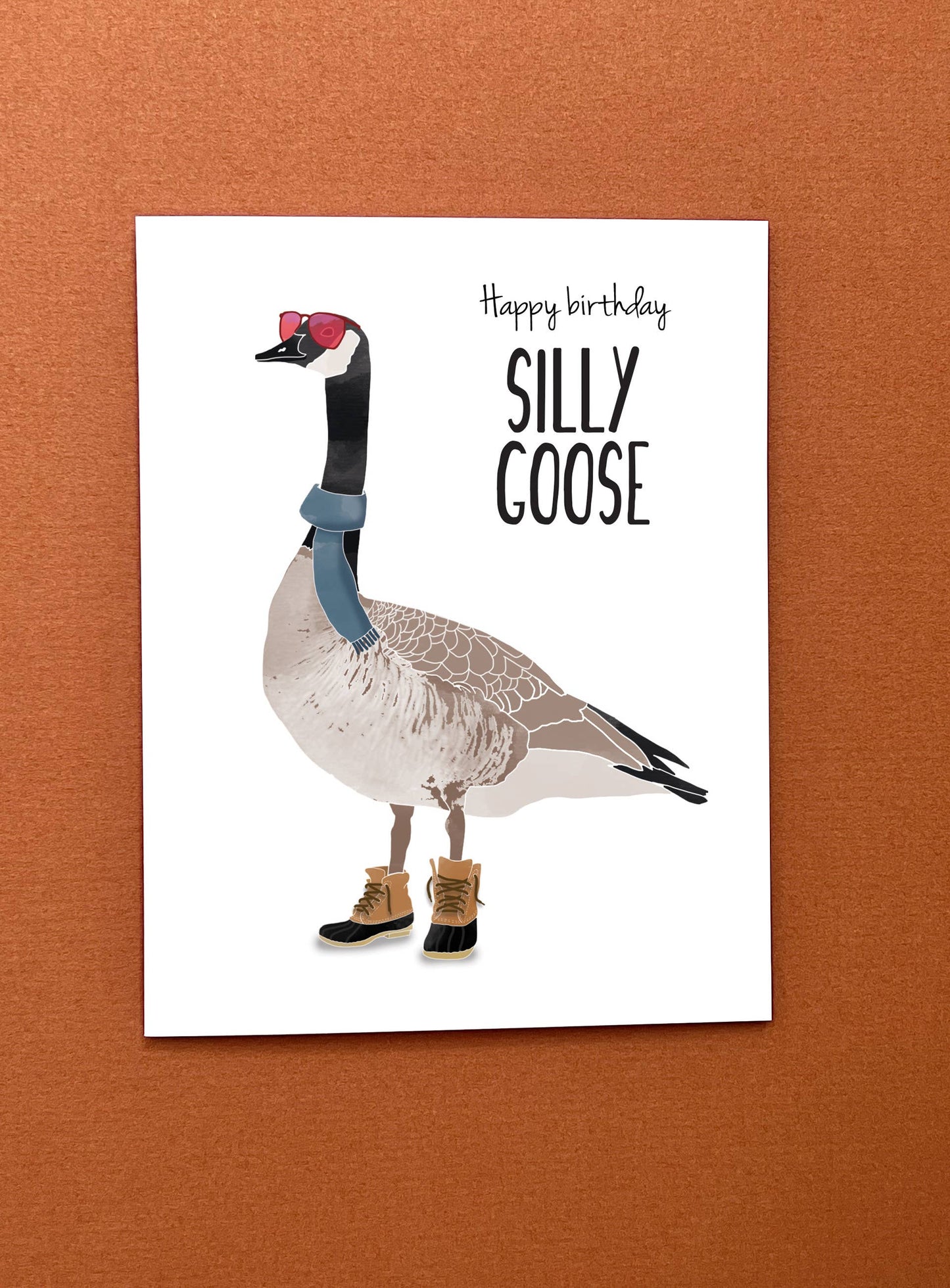 Silly Goose Birthday Card