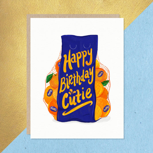 Food Pun Cutie BirthdayCard