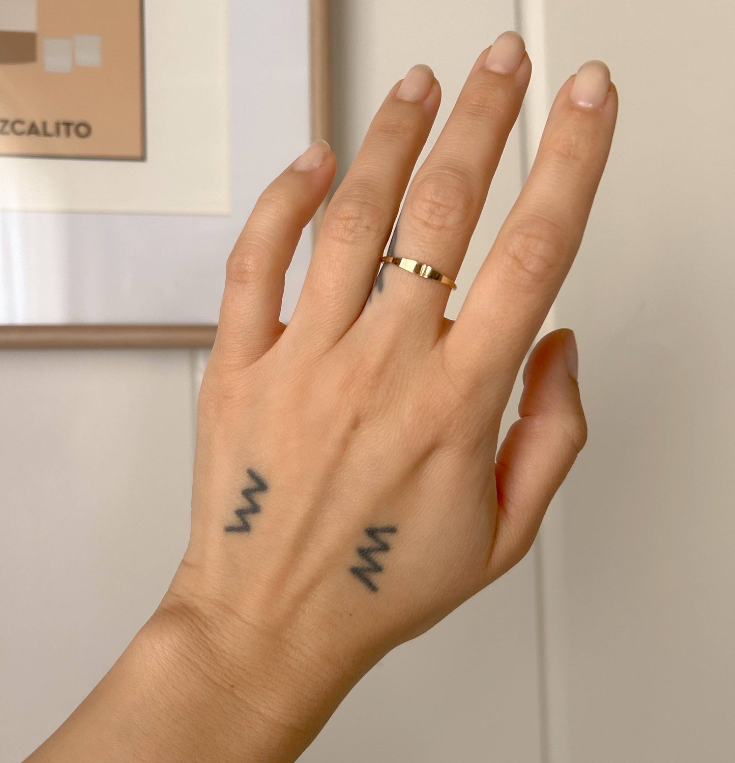 Signet Ring: Gold filled / 6
