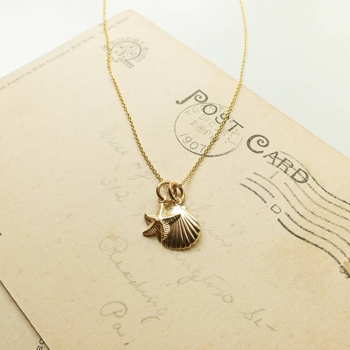 Swim the Sea Necklace: Sterling Silver