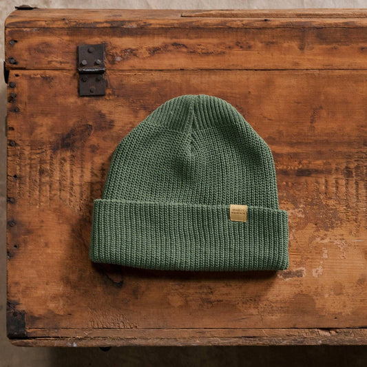 Cotton Watch Cap - Wasabi