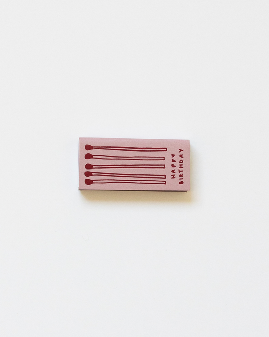 Happy Birthday Matchbox