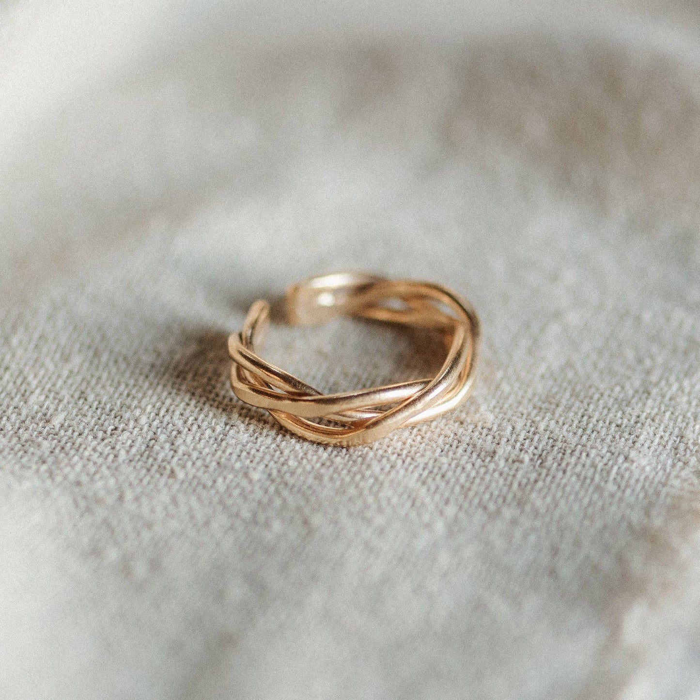 Sinnet Ring // Demi-Fine Gold