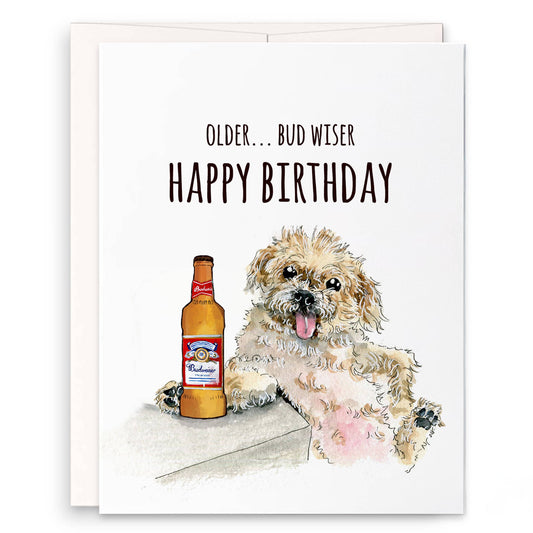 Older Budwiser Dog