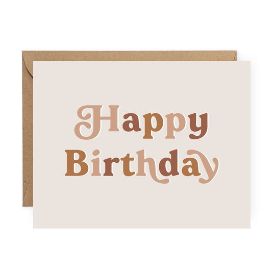 Happy Birthday Card (The Anastasia Co.)