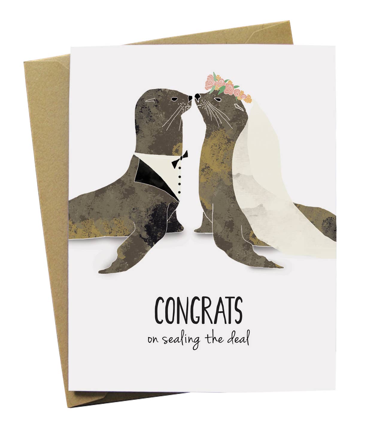 Seals Wedding Card