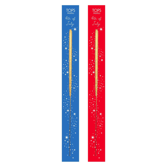 4th of July Wish Sparkler 6.75"