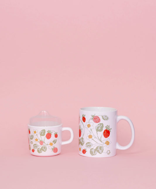 Strawberry Mama & Me Cup Set