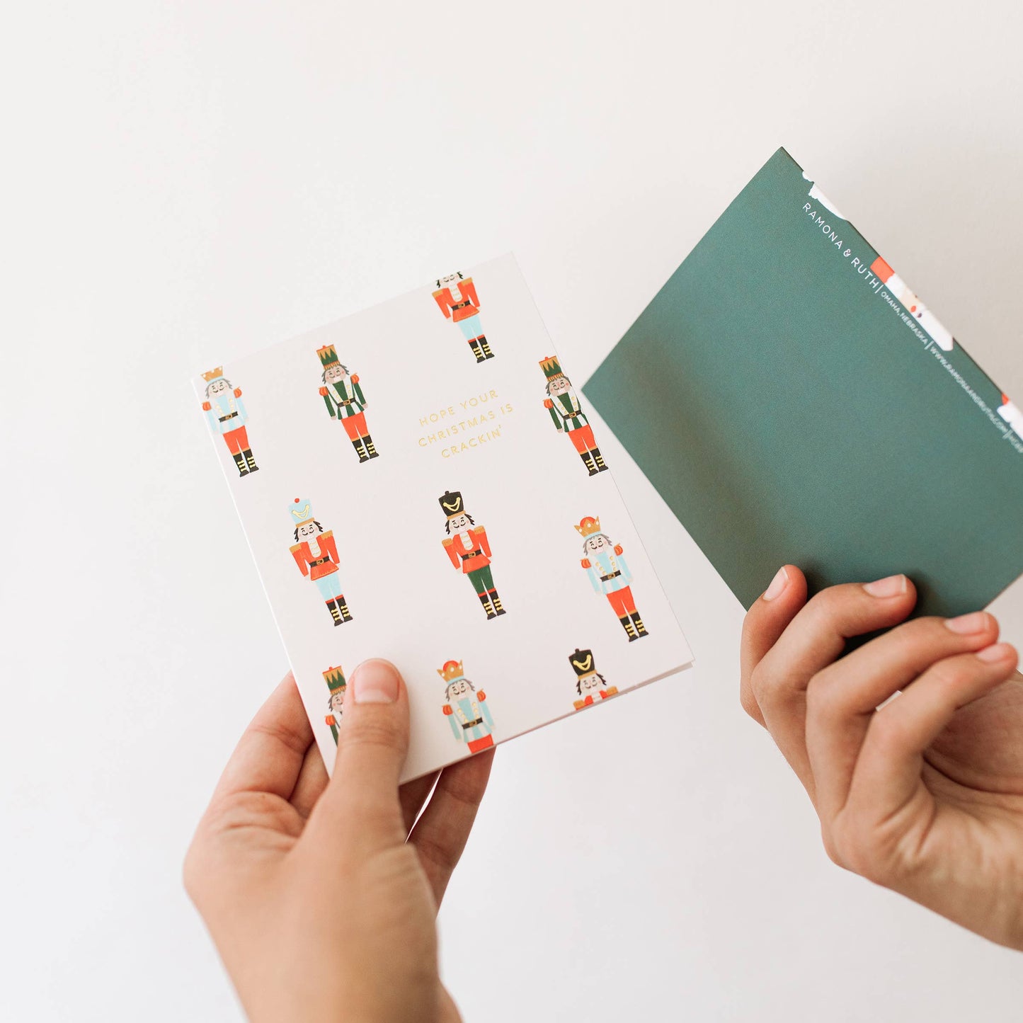 Nutcracker Christmas Card