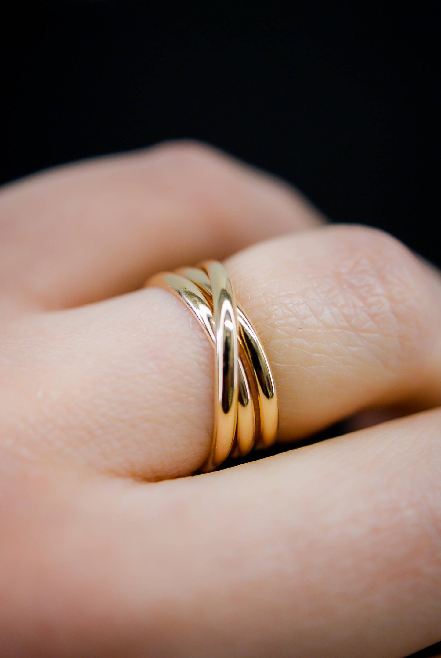 Overlap Ring, 14K Gold Fill: 8