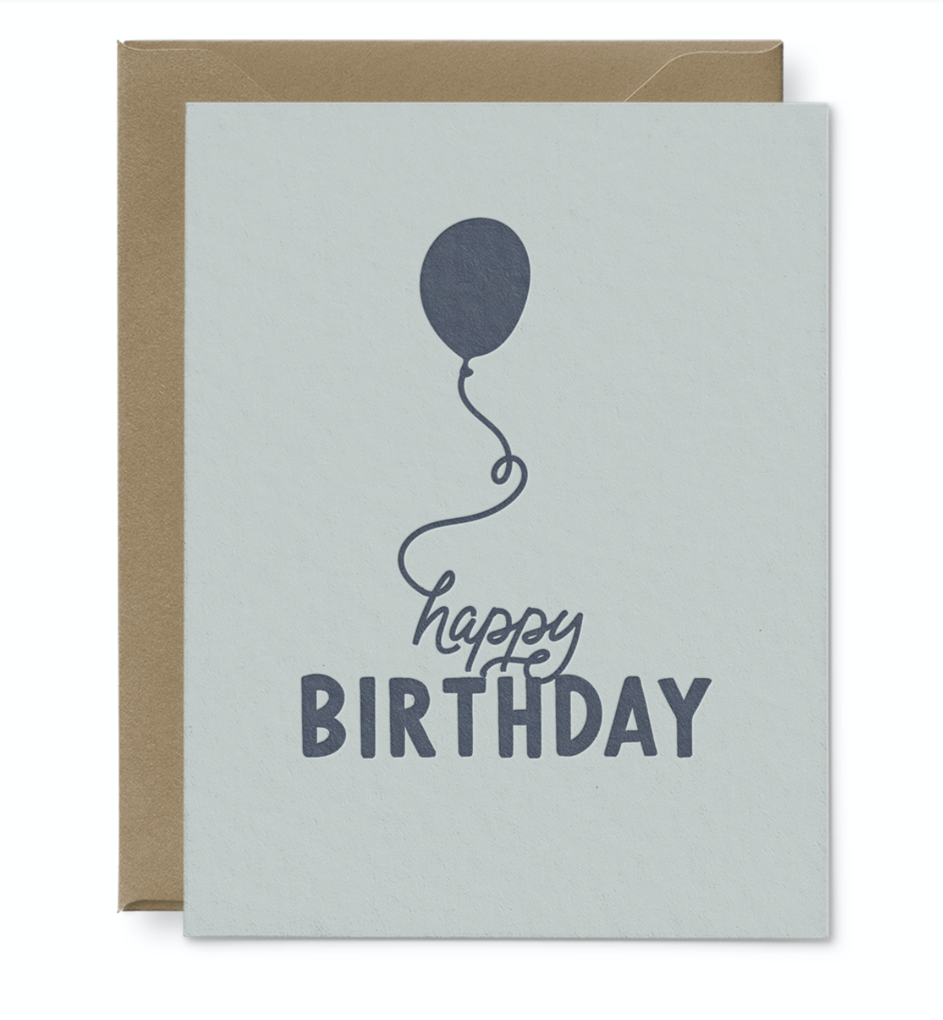 Happy Birthday Balloon Card