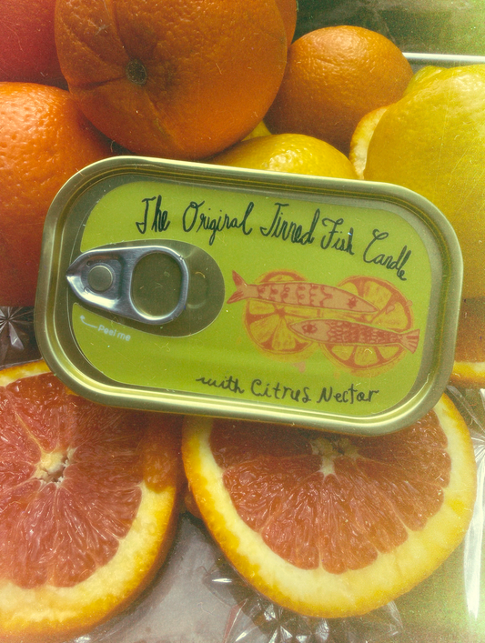 Tinned Fish Candle | Citrus Nectar