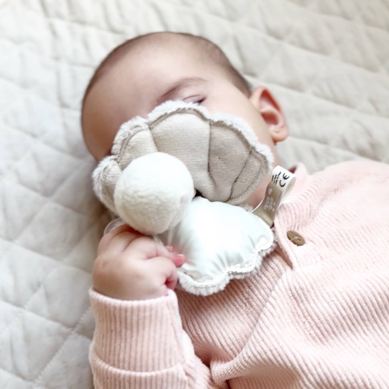 Oyster Handheld Rattle