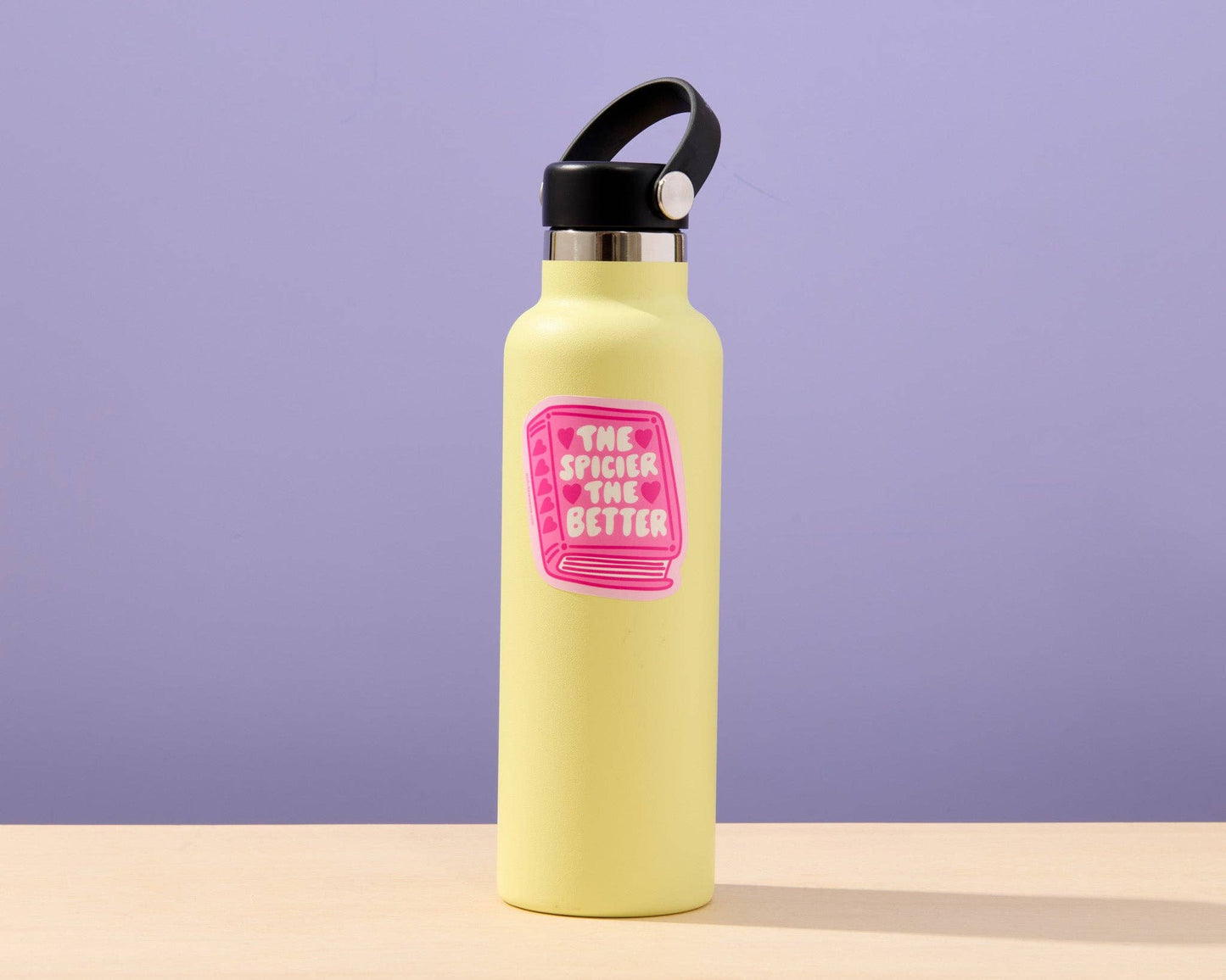 The Spicier The Better Vinyl Sticker