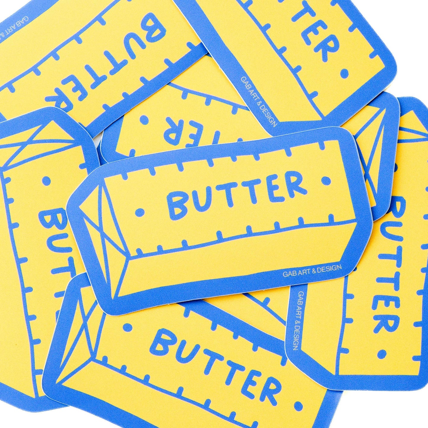 Butter sticker