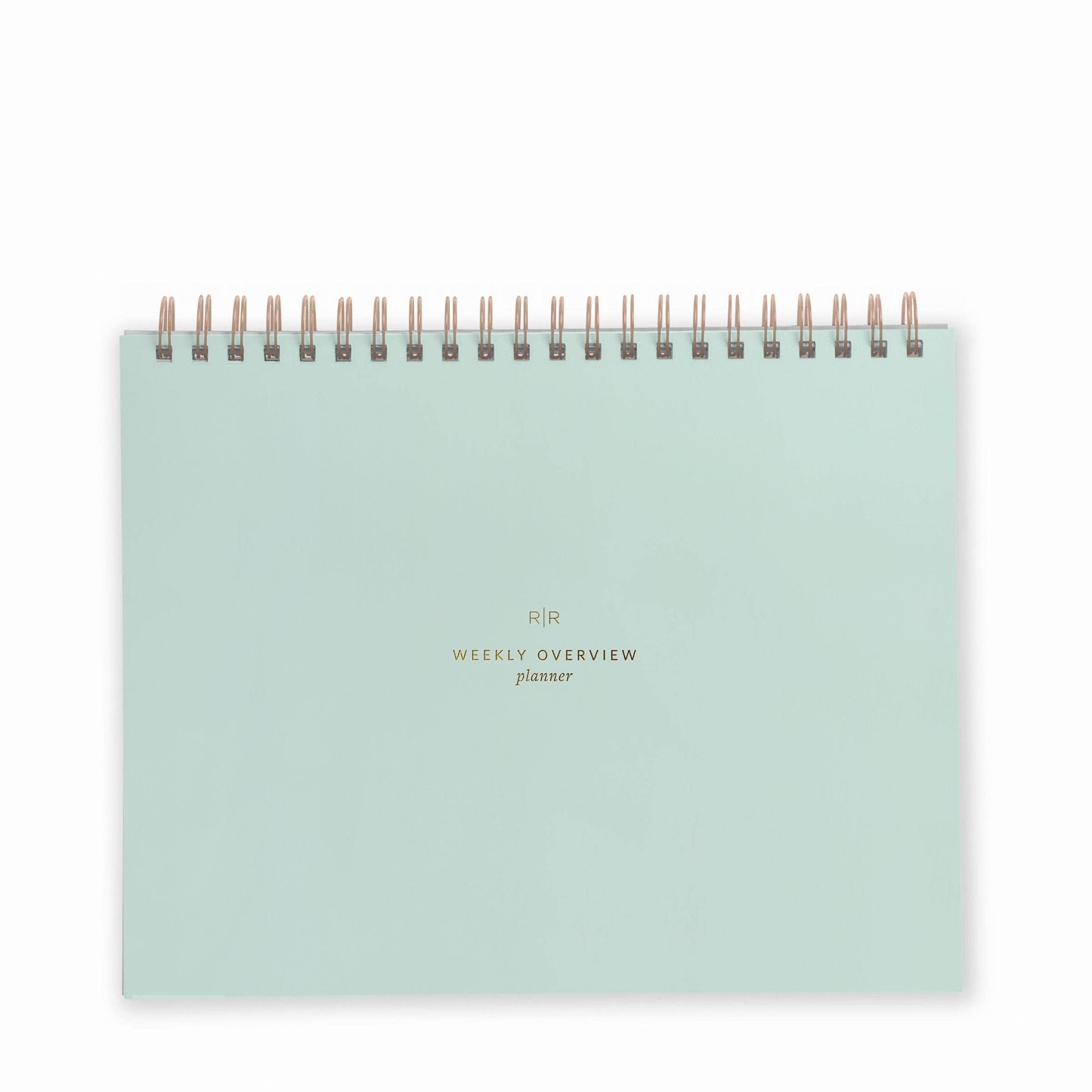 Weekly Overview Planner | Assorted Colors: Charcoal