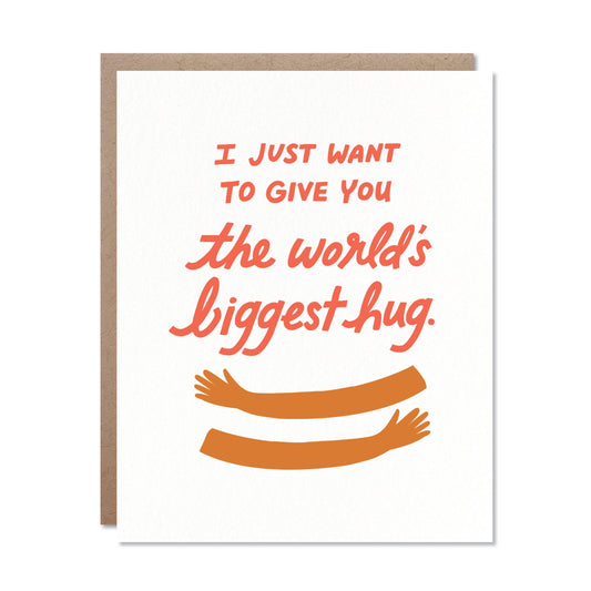 Biggest Hug - Thinking of You Card