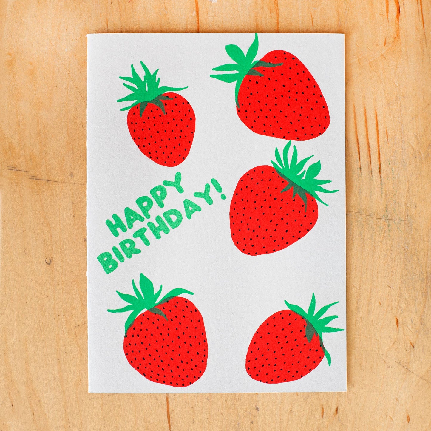 BIRTHDAY BERRIES GREETING CARD
