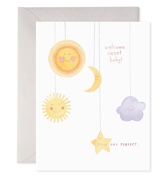 Baby Mobile Baby Card