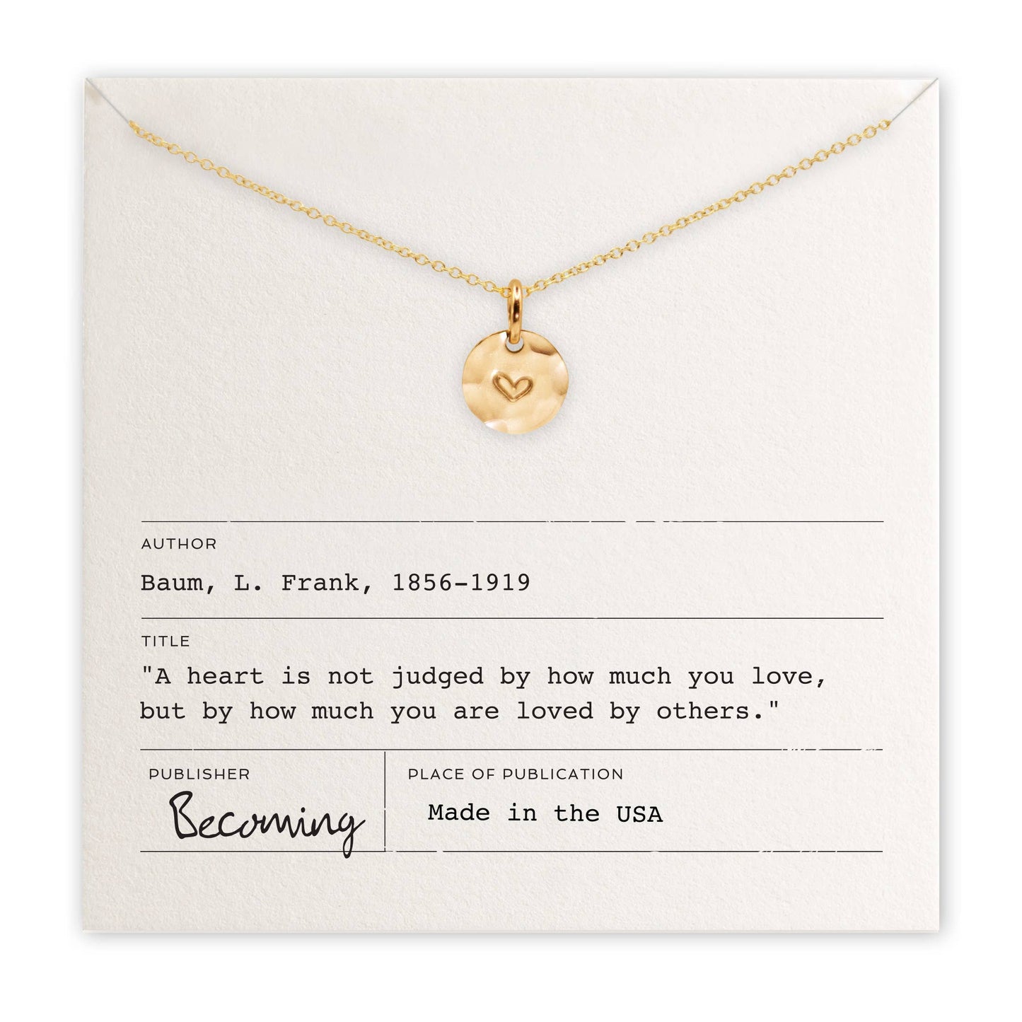 Heart Necklace: Sterling Silver