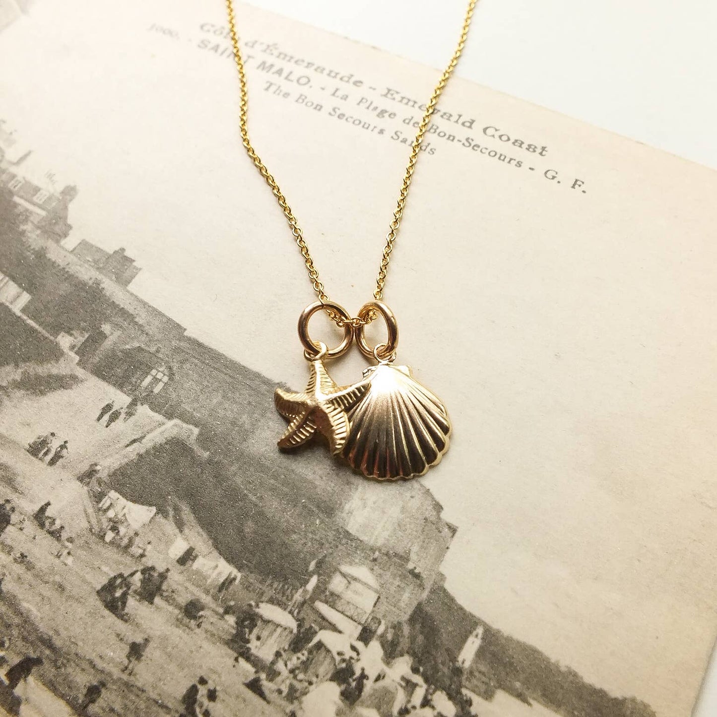 Swim the Sea Necklace: Sterling Silver
