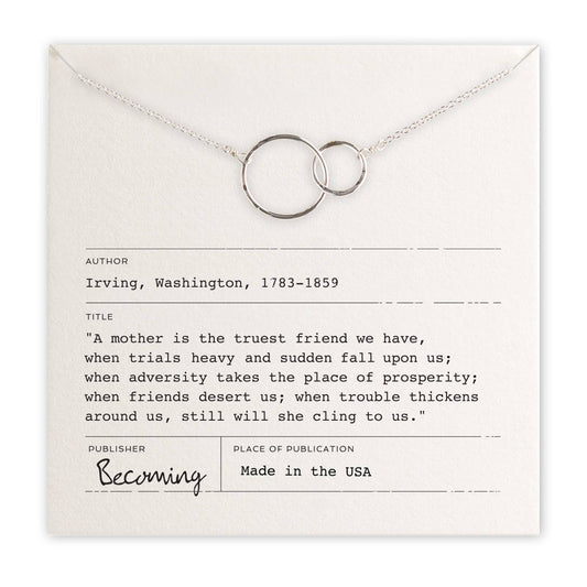 Mother Necklace | Sterling Silver