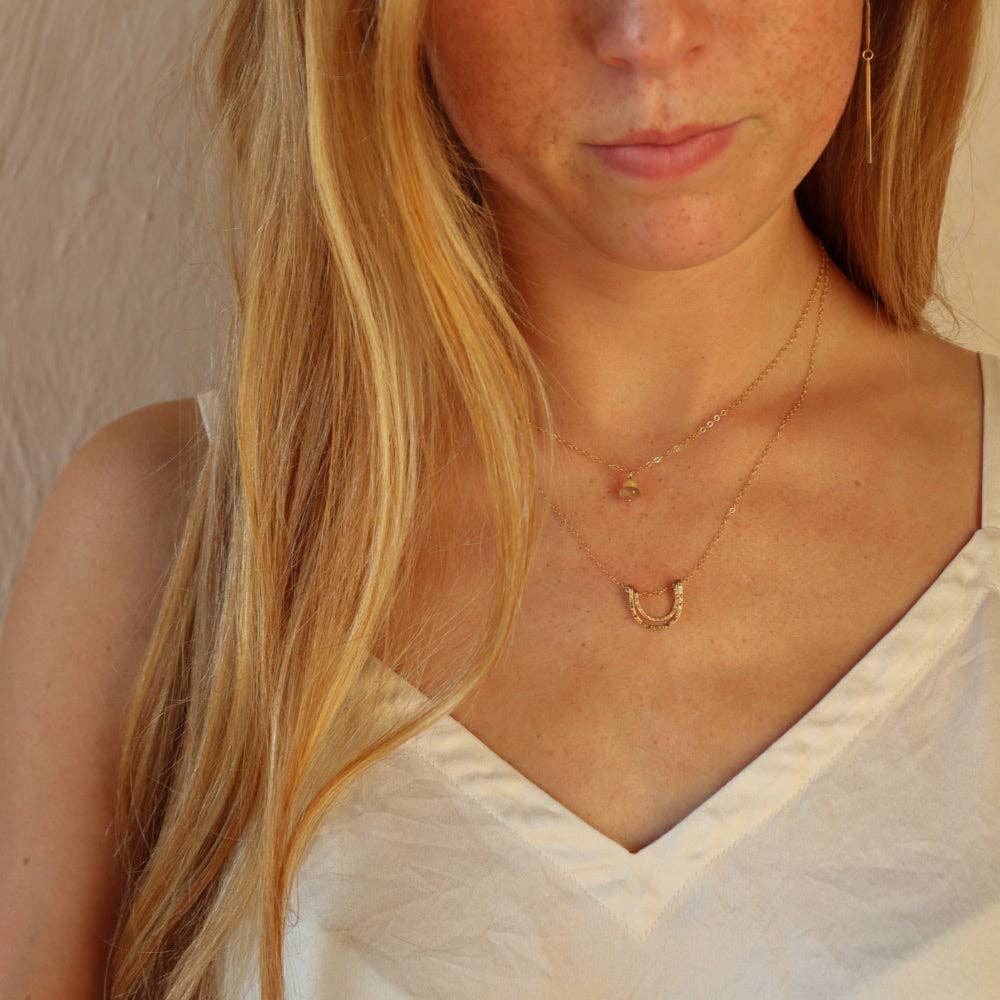 Cairn Necklace: 14k Gold Fill / 16"