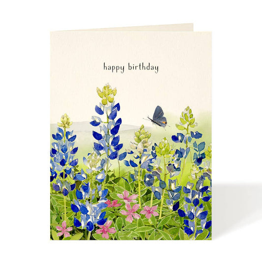 Birthday Bluebonnets