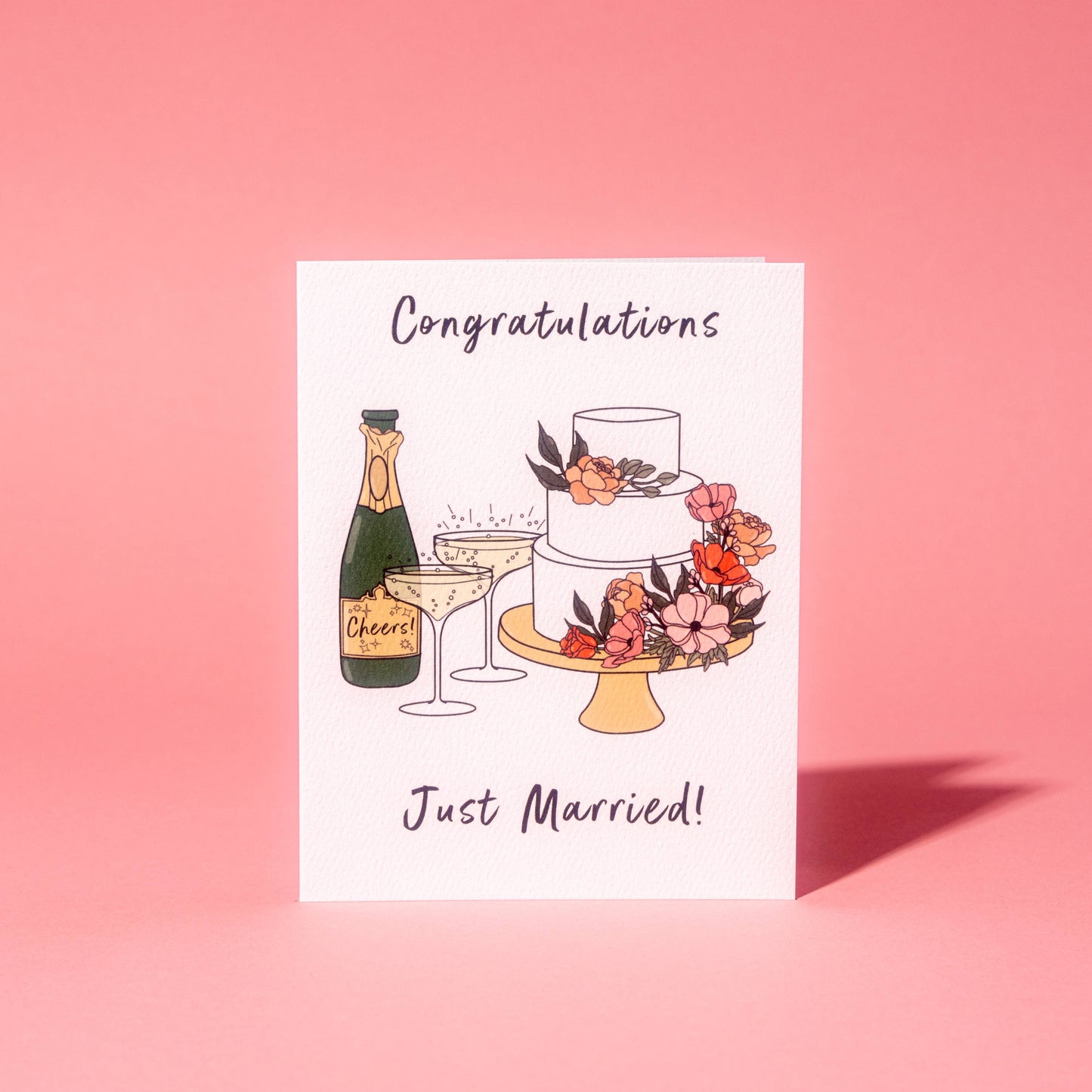 Congrats Just Married Card