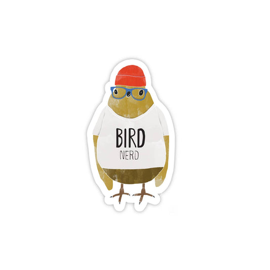 Bird Nerd Sticker