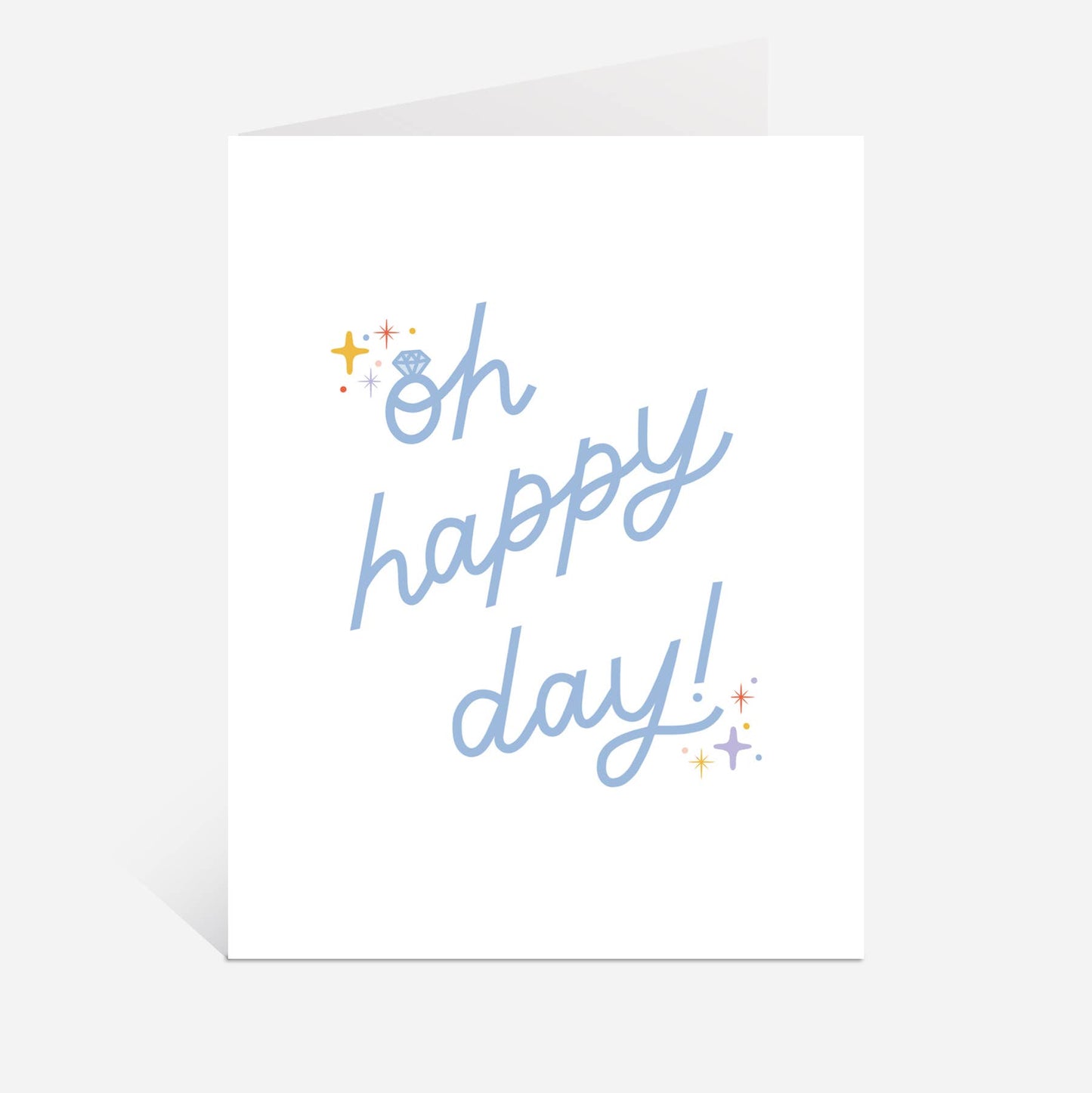 Oh Happy Day Ring Card