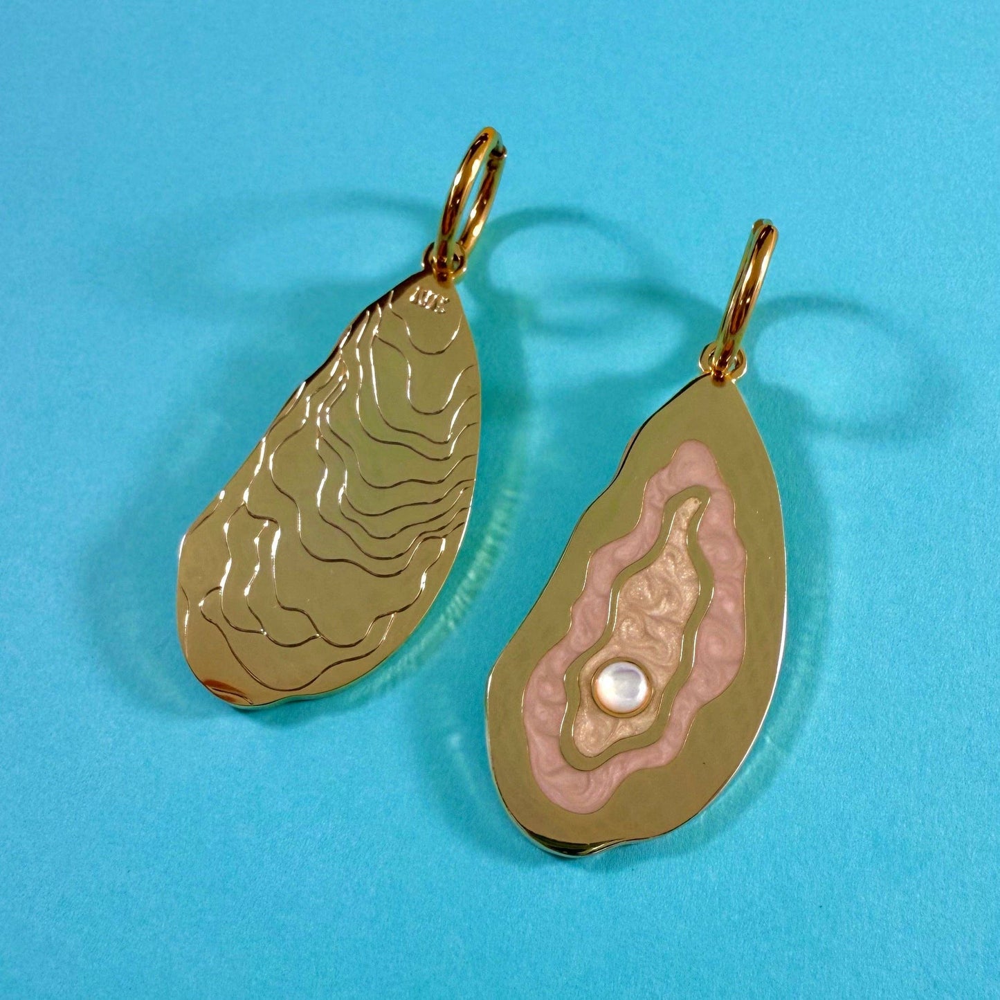 Oyster Earrings