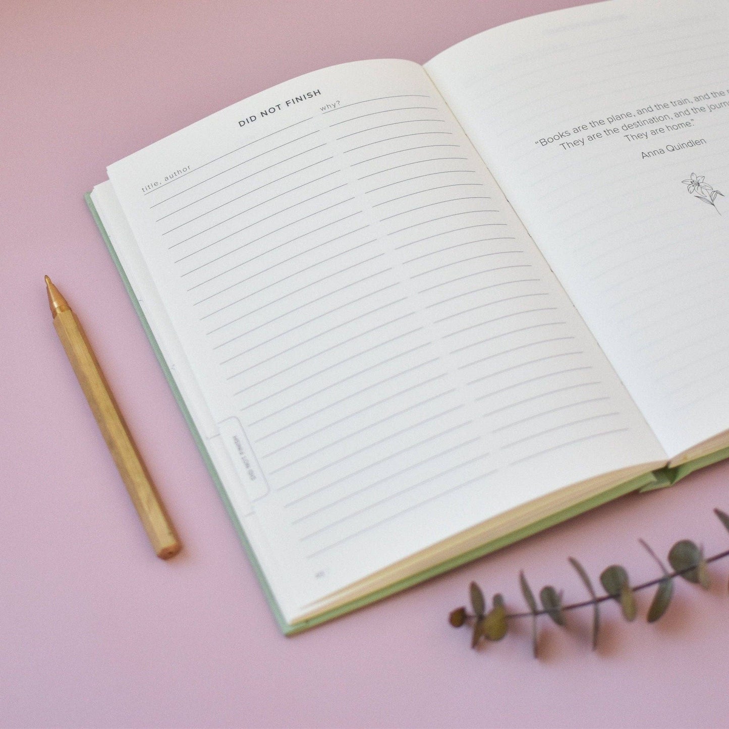 Reading Journal (Original): Beige