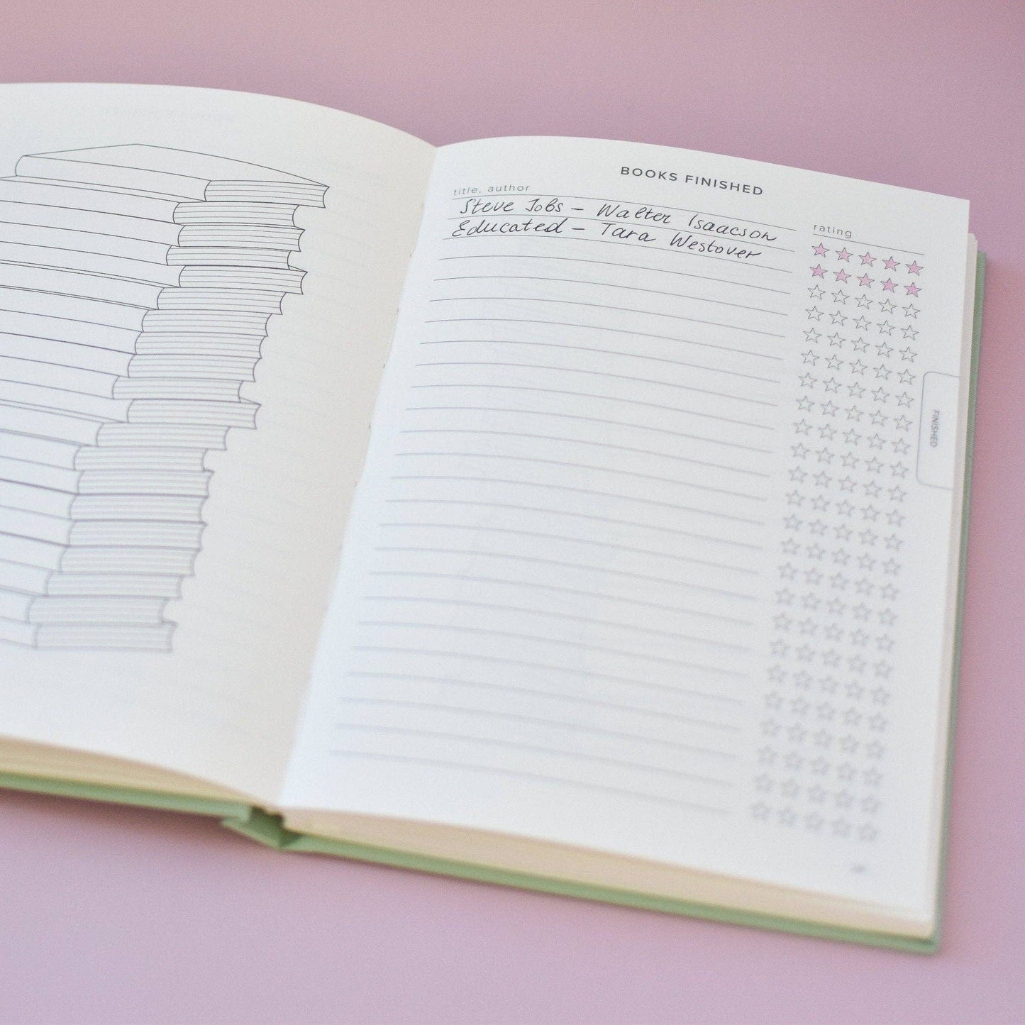 Reading Journal (Original): Beige
