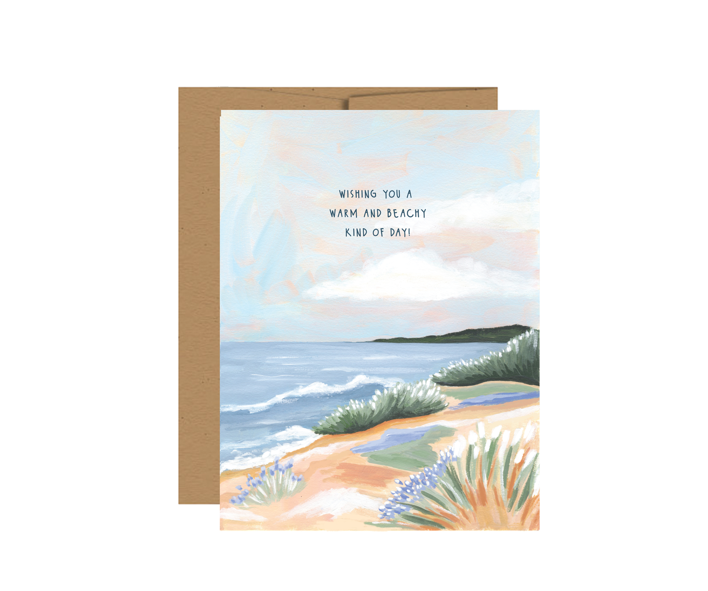 Nautical Scene Ocean Coastal  Birthday Card