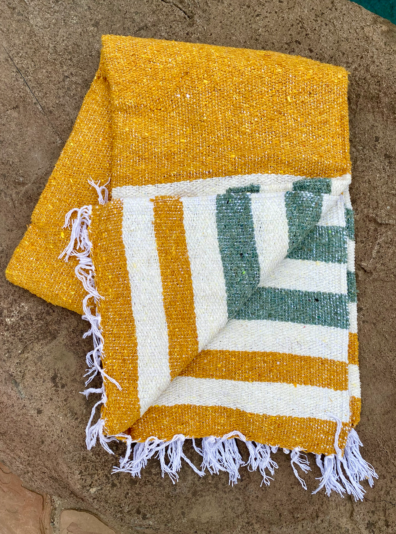 Golden Hour Recycled Throw