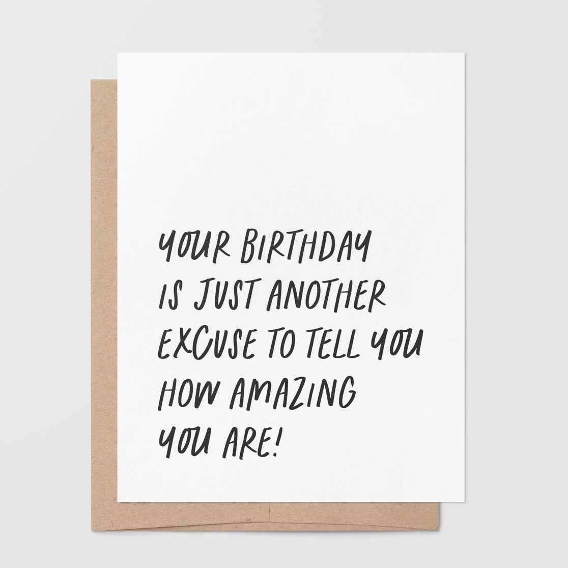 Birthday – You Are Amazing Greeting Card