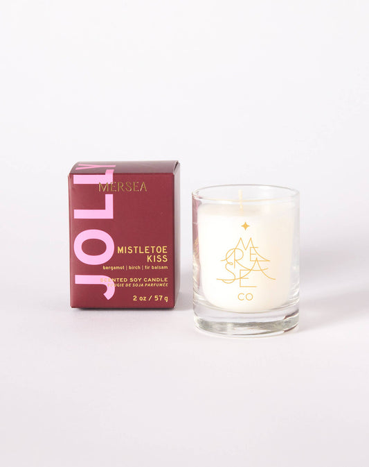 Good Tidings Boxed Votive: Mistletoe Kiss