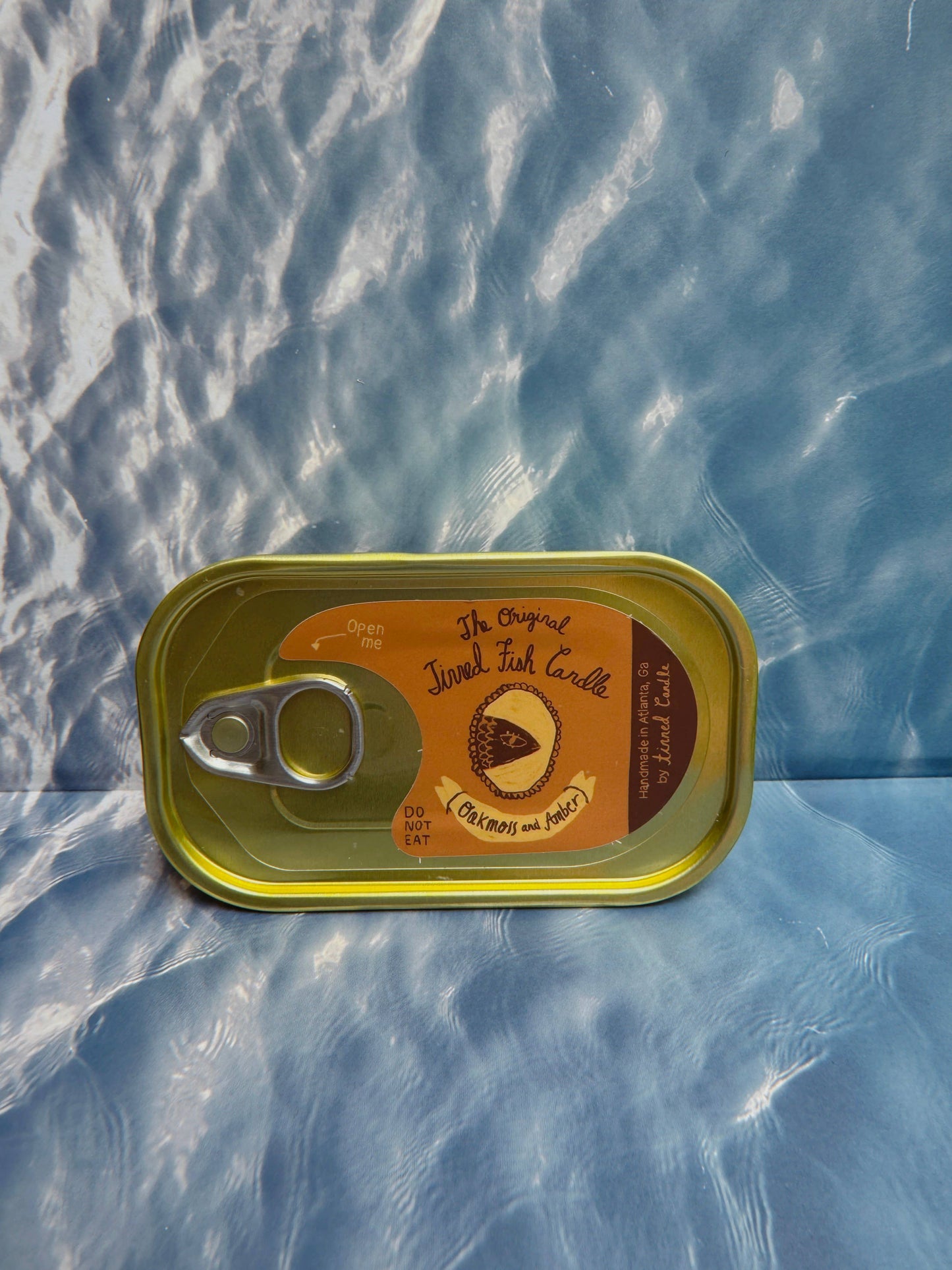 Tinned Fish Candle | Oakmoss & Amber