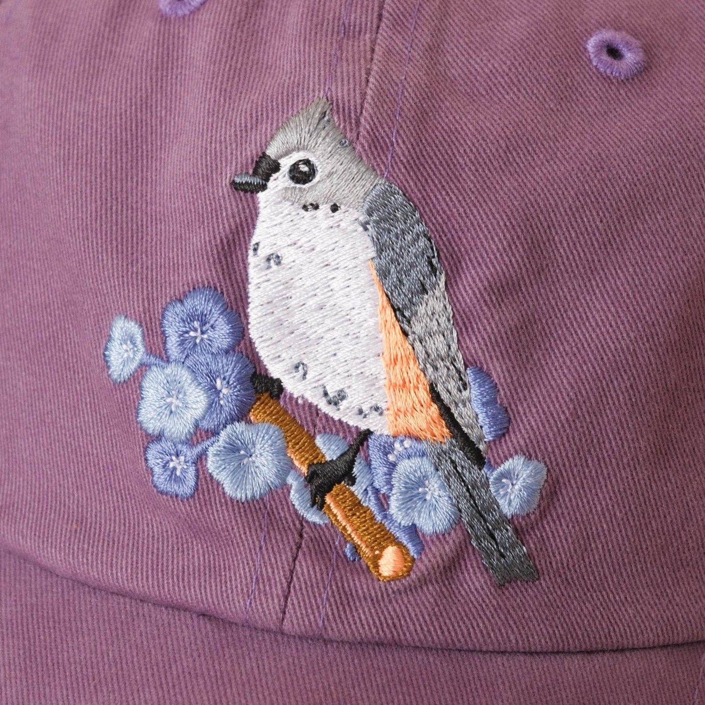 Tufted Titmouse Washed Hat